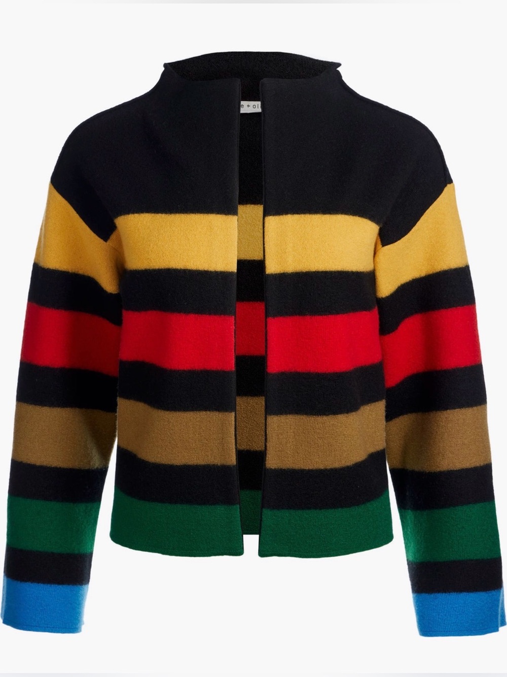 Alice + Olivia Pearson Stripe Wool Jacket - Picture 4 of 5